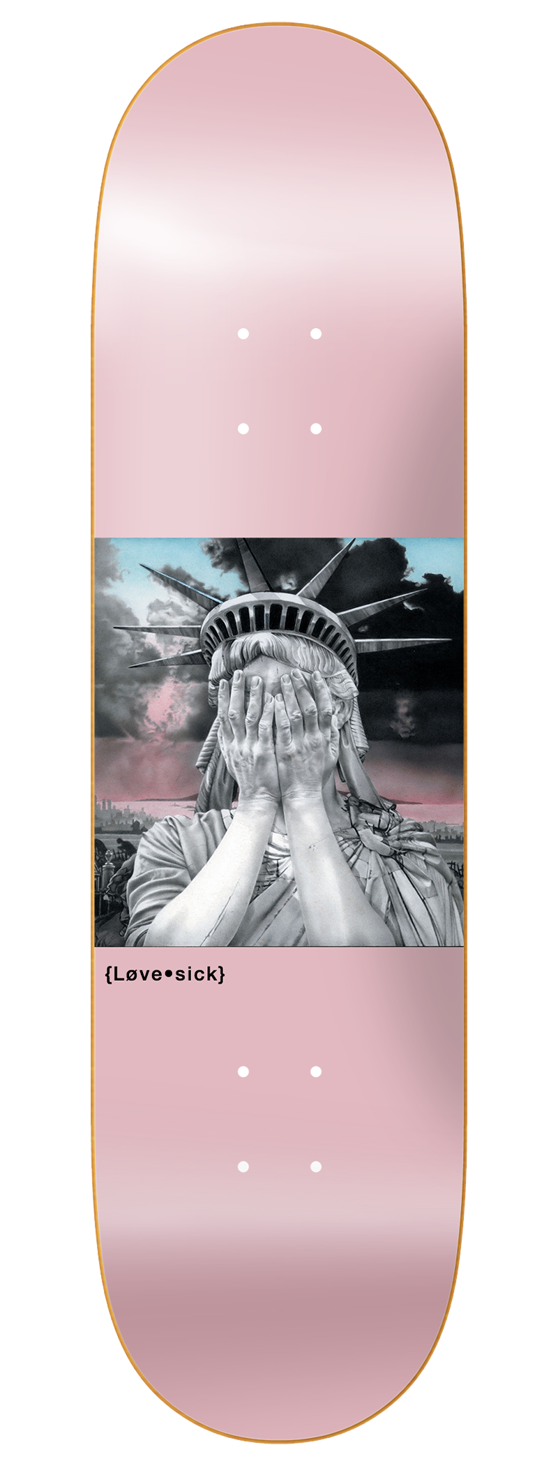 Liberty? Deck - Pink - 8.5