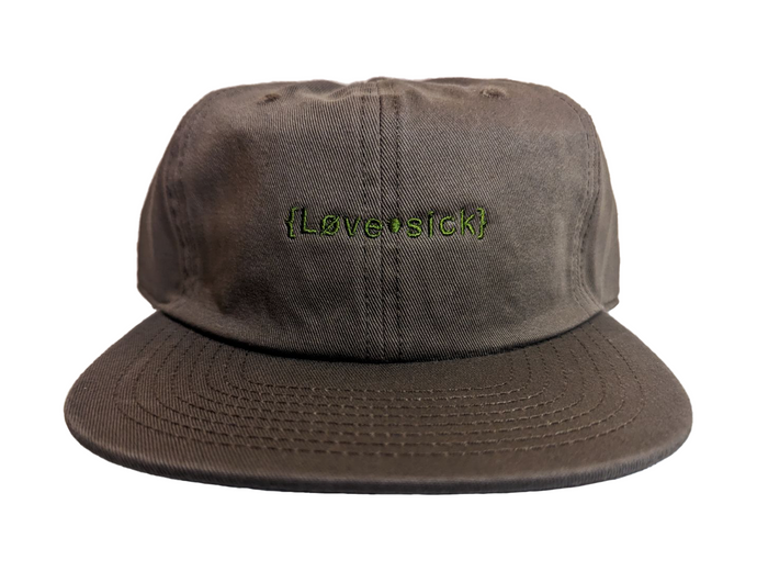 Lovesick Logo Hat - Walnut Twill