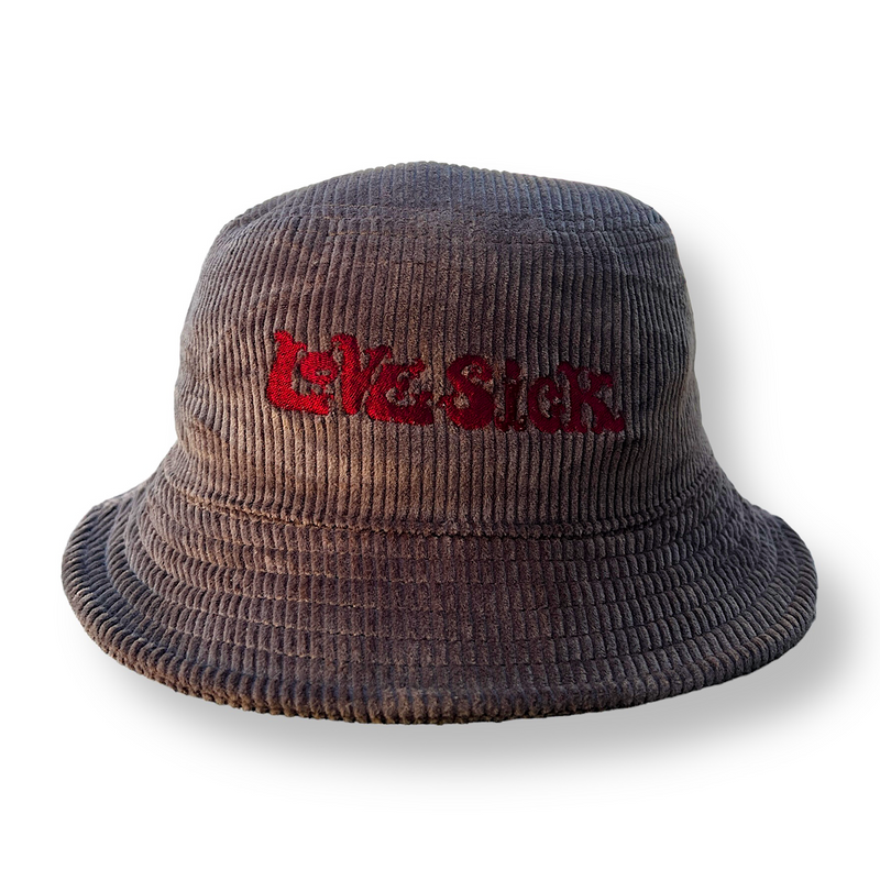 Alone Again Bucket Hat - Walnut Cord – Lovesick Skateboards