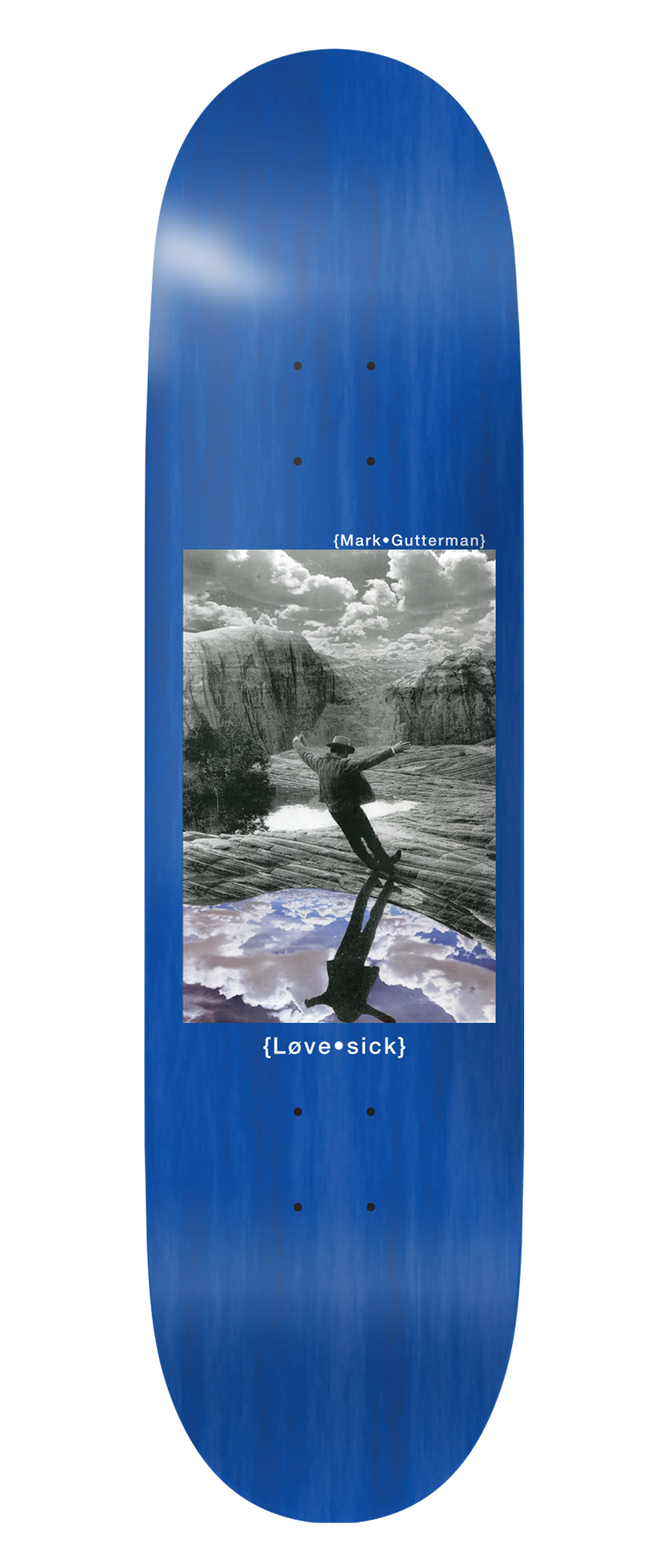 ファッションなデザイン Mark Gutterman Skateboards Lovesick – 8.0 Deck Drifter スケートボード